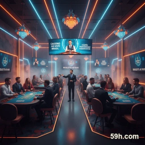 Tela mobile da plataforma 59h.com com entrada rápida